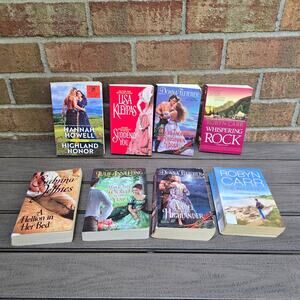 8 Romance Book Paperback Lot Carr Kleypas Fletcher Historical Contemporary Novel